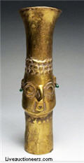 Antiquities - Sican gold beaker