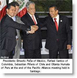 Pacific Alliance, Santiago 2013