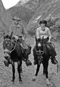 Gary Ziegler on horse-supported expedition to Choquequirao