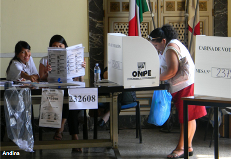 ONPE - Election day -2
