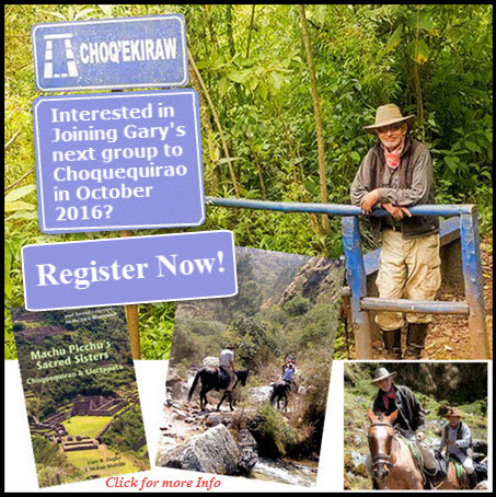 Gary Ziegler Choquequirao October 2016 Register News From Peru Peruvian Times