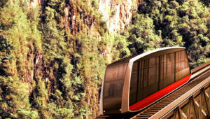 Funicular proposal for rail car service up to Machu Picchu