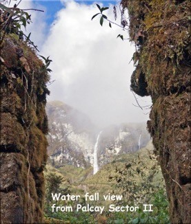 Water fall view from Palcay Sector II - Photo Kevin Miller
