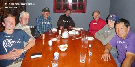 Photo of the Ziegler team seated around a table - April 2018