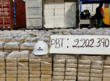 Cocaine bust 2.2 tons