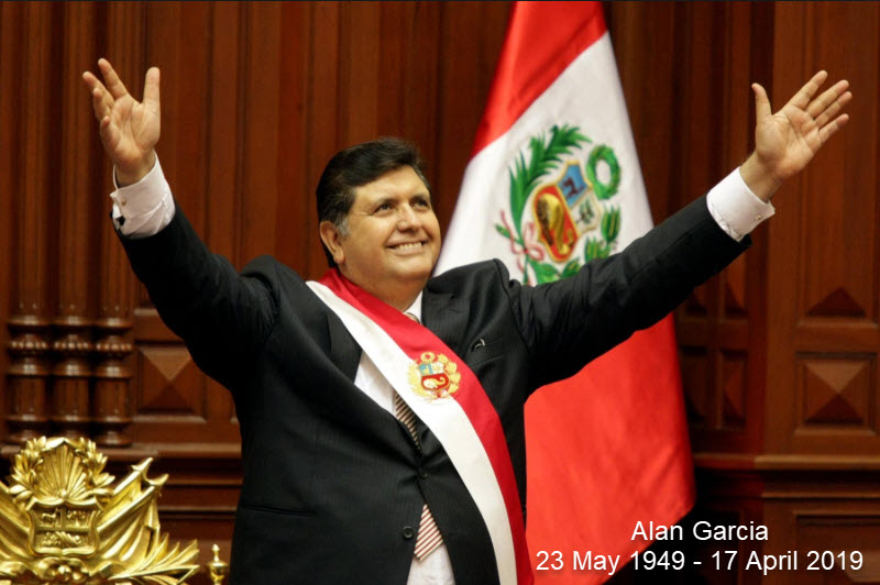 El ex presidente Alan García murió a causa de disparos autoinfligidos en la cabeza