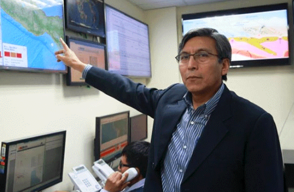 Hernando Tavera, director of Peru's Geophysical Institute, IGP. Source: RPP
