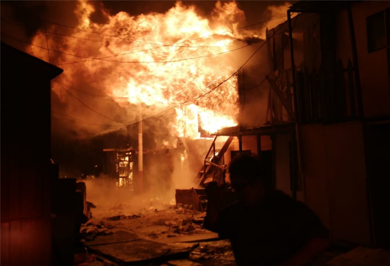 Callao fire destroys more than 200 homes