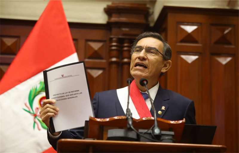 President Vizcarra sends proposal to Congress to hold general elections in 2020