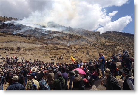 Las Bambas copper mine — 19 protestors acquitted of strike damage charges