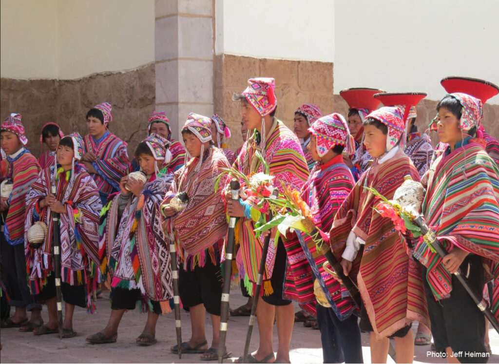 Quechua is still spoken by the majority of residents of Ollantaytambo in Cusco