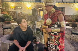 Author Paarth Mathur in Cusco